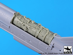 Additions (3D resin printing) 1/72 BAC/EE Lightning F.2A (designed to be used with Airfix kits) 