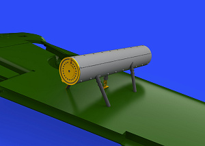 Additions  (3D resin printing) 1/48 WGr.21 for Messerschmitt Bf-109G-6 (designed to be with Tamiya kits) 