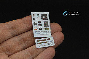 Nakajima Ki-44 3D-Printed & coloured Interior on decal paper (Hasegawa)