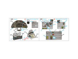 Fairey Fulmar Mk.II 3D-Printed & coloured Interior on decal paper (Trumpeter) (small version)