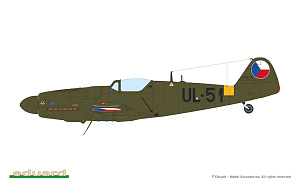 Model kit 1/48 Avia S-199 bubble canopy HYBRID edition kit (Eduard kits)