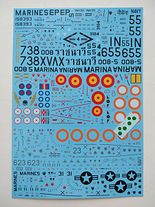 Decal 1/48 BAe Harrier - 1st Generations & Two Seater (Cut then Add)