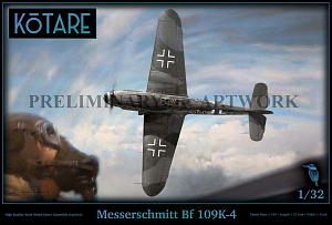 Model kit 1/32 Messerschmitt Bf-109K-4 (Kotare)
