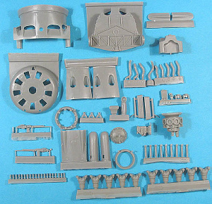 Additions (resin parts) 1/32 I-16 detail set (Vector) 