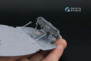 UH-1Y 3D-Printed & coloured Interior on decal paper (Academy) (Small version)