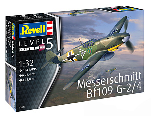 Model kit 1/32 Messerschmitt Bf-109G-2/4 (Revell) (damage box)