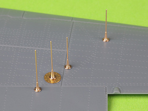 Aircraft detailing sets (brass) 1/48 Focke-Wulf Fw-190A-6-A7/R11 Nightfighter - FuG217 "Neptun" antennas