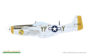 Model kit 1/48 MIGHTY EIGHT: 65th Fighter Wing (P-51D Mustang)  (Eduard kits)