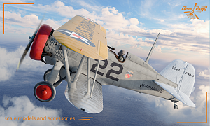 Model kit 1/48 Boeing F4B-4 US Marines (Clear Prop)
