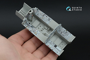 Tornado Gr.1 3D-Printed & coloured Interior on decal paper (Italeri) (Small version)(with 3D-printed resin parts)