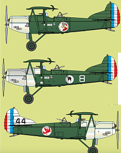 Model kit 1/72 Potez 25 Renault 12Kg. (Frrom-Azur)