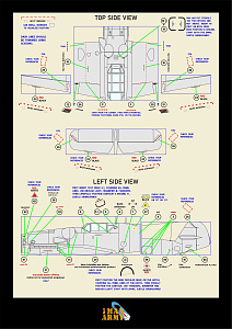 Paint mask Messerschmitt Bf-109G-5/G-6 high definition airbrush masks (designed to be used with Airfix AX17003 kits 