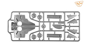 Model kit 1/48 Polikarpov I-16 Type 5 (early version) (Clear Prop)