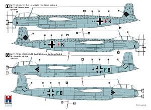 Model kit 1/72 Heinkel He-219A-0 (Hobby 2000)