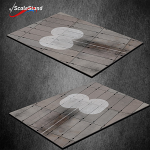 Exhibition stand fragment of the Russian Airfield (ScaleStand)