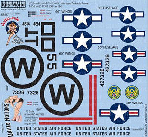 Decal 1/72 Boeing B-29-40-BW  (Kits-World)