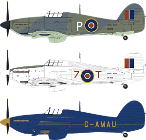 Model kit 1/32 Hawker Sea Hurricane Mk.IIC (Revell)