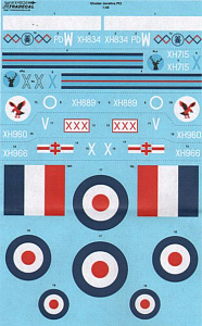 Decal 1/48 Gloster Javelin FAW Mk.9 Part 2 (5) (Xtradecal)