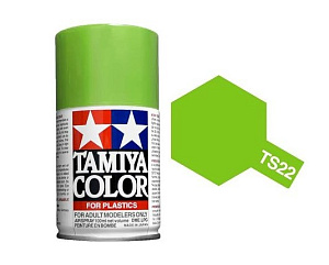 Spray paint TS-22 Light Green (Tamiya) (100ml)