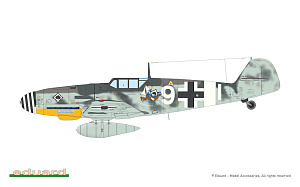 Model kit 1/48 Messerschmitt Bf-109G-6  ProfiPACK edition (Eduard kits)