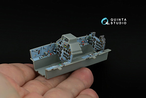 Su-17UM3 3D-Printed & coloured Interior on decal paper (Hobby Boss) (Small version) (with 3D-printed resin parts)