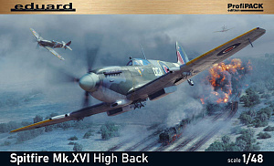 Model kit 1/48 Spitfire Mk.XVI High Back (PROFIPACK) (Eduard kits)