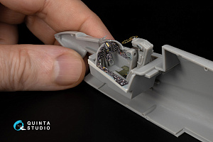 F-8J Crusader 3D-Printed & coloured Interior on decal paper (Hasegawa/Hobby 2000)