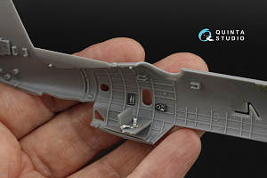 TBM-3 Avenger 3D-Printed & coloured Interior on decal paper (HobbyBoss)