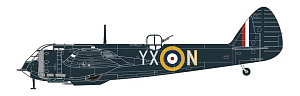 Model kit 1/72 Bristol Blenheim Mk.IF (Airfix)