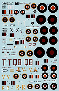 Decal 1/72 Mediterranean Twins (7) (Xtradecal)