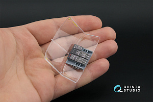 UH-1Y 3D-Printed & coloured Interior on decal paper (Academy) (Small version)