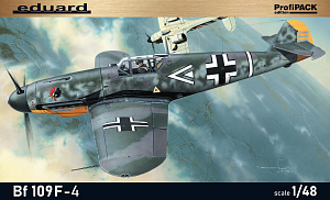 Model kit 1/48 Messerschmitt Bf-109F-4 ProfiPACK edition (Eduard kits)