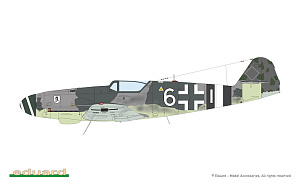 Model kit 1/72 KURFÜRST Bf-109K-4 - Dual Combo - Limited Edition (Eduard kits)