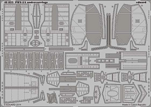 Photo Etching Kit 1/48 Consolidated PBY-5A Catalina undercarriage (designed to be used with Eduard kits, Monogram and Revell kits)