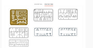 Figures (resin) 1/48 German Ground Staff with Accessories. North Africa (MiniArt)