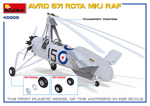 Model kit 1/35 AVRO 671 ROTA MK.I RAF (MiniArt)