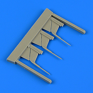 Additions (3D resin printing) 1/32 Sukhoi Su-27 Flanker pitot tubes x 3 (designed to be used with Trumpeter kits)