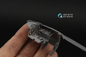 F9F-8 Cougar 3D-Printed & coloured Interior on decal paper (Kitty Hawk)