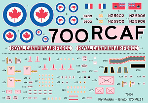 Model kit 1/72 Bristol 170 Freighter Mk.31 (FLY)
