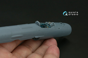 MiG-21bis late 3D-Printed & coloured Interior on decal paper (Eduard) (with 3D-printed resin parts)