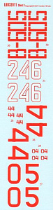 Decal 1/32 Sukhoi Su-25 Frogfoot Foreign(10) (Linden Hill)