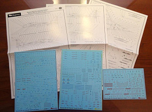 Decal 1/32 Mikoyan MiG-29 'Fulcrum' stencil 1/32, full decal set for aircraft and armament (Begemot)