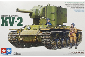 Model kit 1/35 Russian Heavy Tank KV-2 (Tamiya)