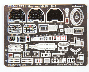 Model kit 1/48 North-American Mustang Mk.IV Profipack edition (Eduard kits)