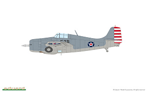 Model kit 1/48 MIDWAY DUAL COMBO F4F-3 and F4F-4 Wildcat (Eduard kits)