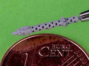 Military vehicle detailing sets (brass) 1/35 Pz.Kpfw.I Ausf.A - MG-13K gun barrels & antenna (designed to be used with Dragon, Tamiya and Tristar and other kits)[Panzerkampfwagen I Ausf.B]