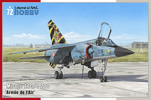Model kit 1/72 Mirage F.1C/C-200 'Armée de l'Air' (4x camo) (Special Hobby)