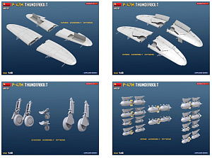 Model kit 1/48 Republic P-47M Thunderbolt (MiniArt)