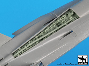 Additions (3D resin printing) 1/72 McDonnell-Douglas F/A-18 Hornet spine (designed to be used with Academy kits)[F/A-18C F/A-18D F/A-18E F/A-18F) 