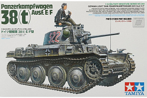 Model kit 1/35 Немецкий лёгкий танк 38 (t) E / F (Tamiya)